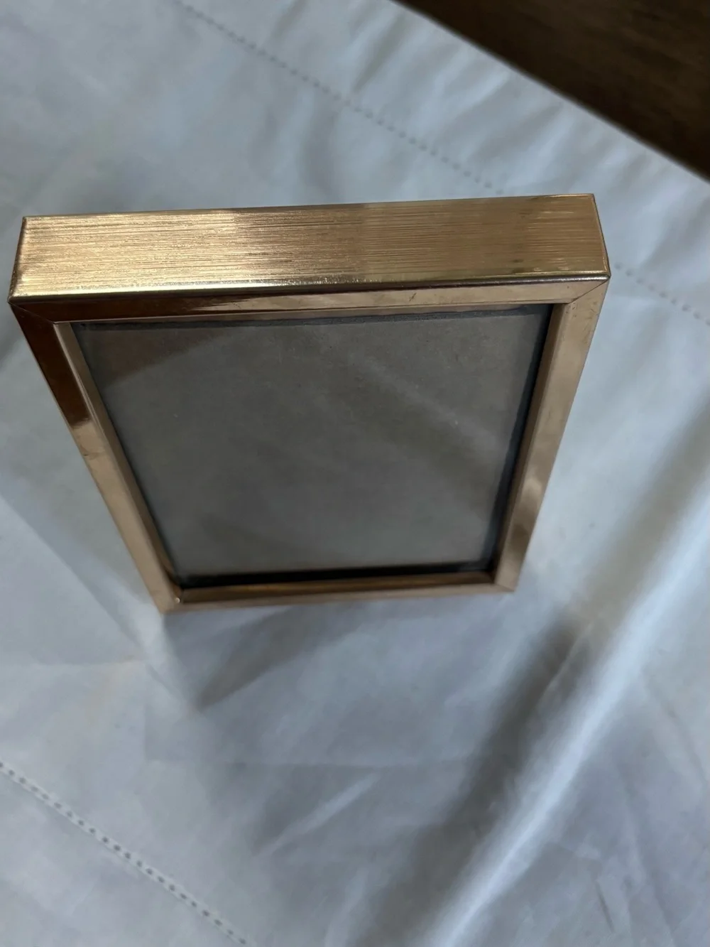 Vintage Gold Metal Photo Frame